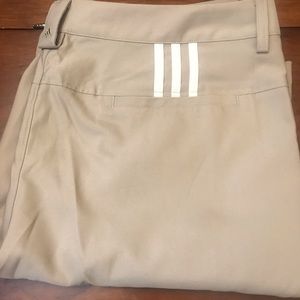 Men’s Adidas Climalite khaki shorts 36”